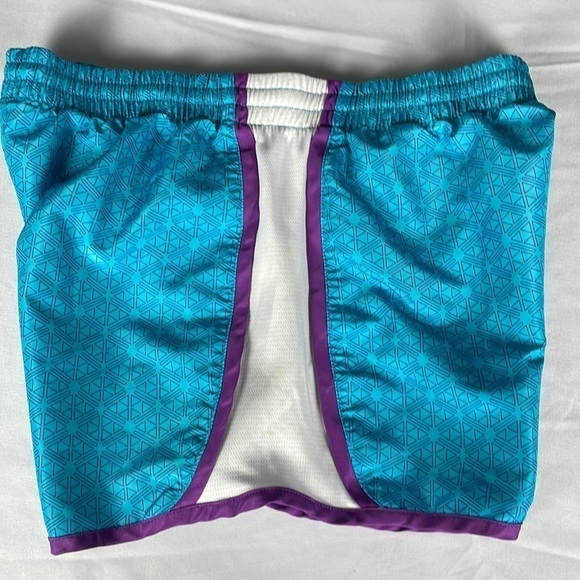 DANSKIN Now Blue Purple and White Athletic Shorts - Picture 9 of 11
